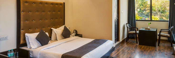 Deluxe Room with Deck at Corbett Jungle Treasure Resort