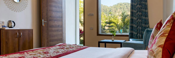 Superior Garden View Rooms at Corbett Jungle Treasure Resort