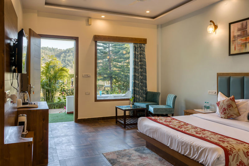 Luxury Room Stay at Corbett Jungle Treasure Resort in Jim Corbett