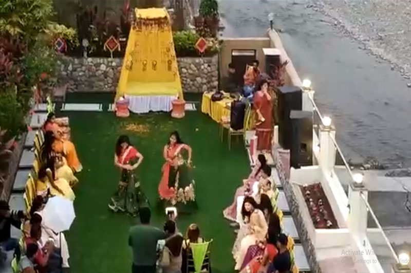 Riverside Wedding Venue in Jim Corbett at Corbett Jungle Treasure Resort